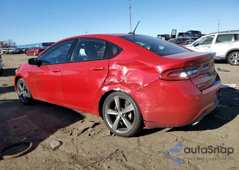 2016 Dodge Dart Gt from USA, damaged, VIN 1C3CDFEB8GD539343